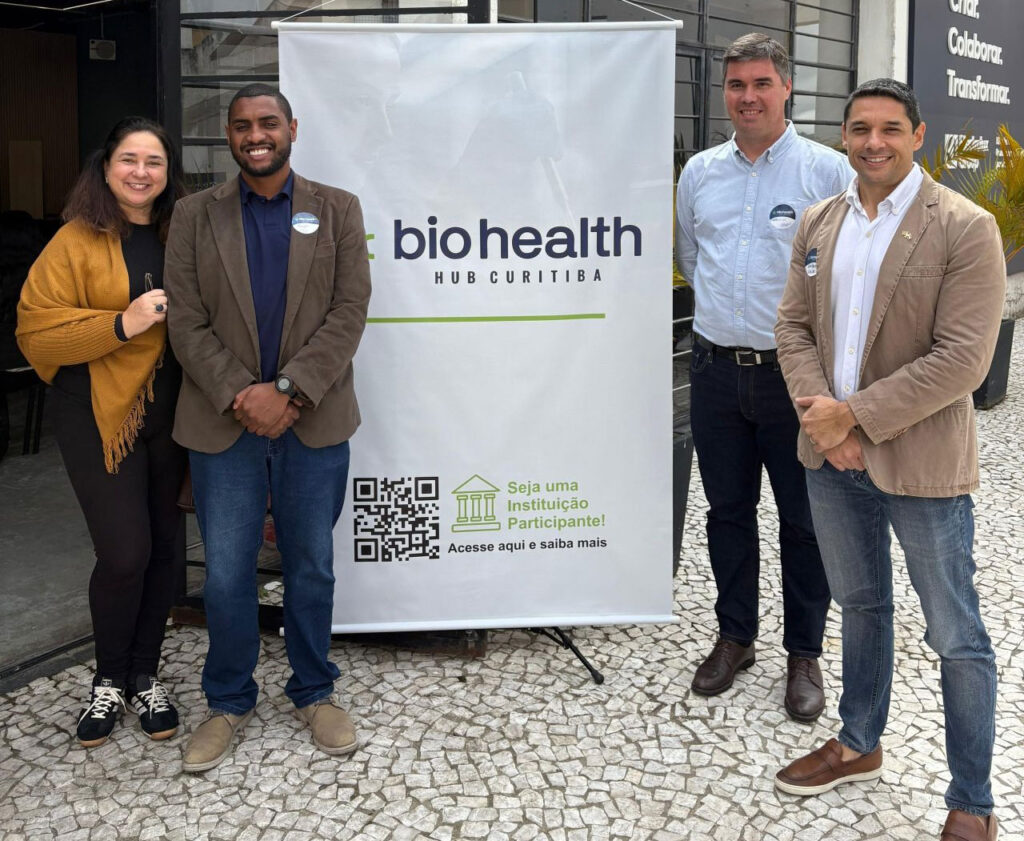 CEO da EDL Brasil, Roque Junior, prestigia lançamento do BioHealth Hub Curitiba, reafirmando compromisso com a inovação em saúde