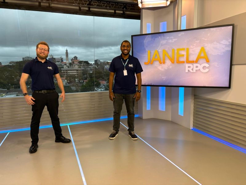 CEO da EDL Brasil visita RPC TV para conhecer oportunidades de ampliar a comunicação em saúde